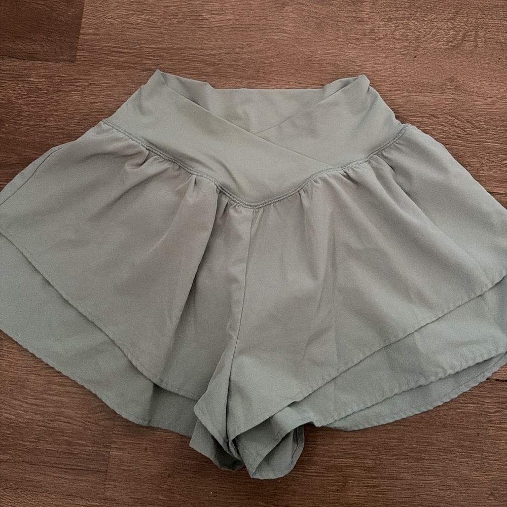 Women's Sage Green Shorts